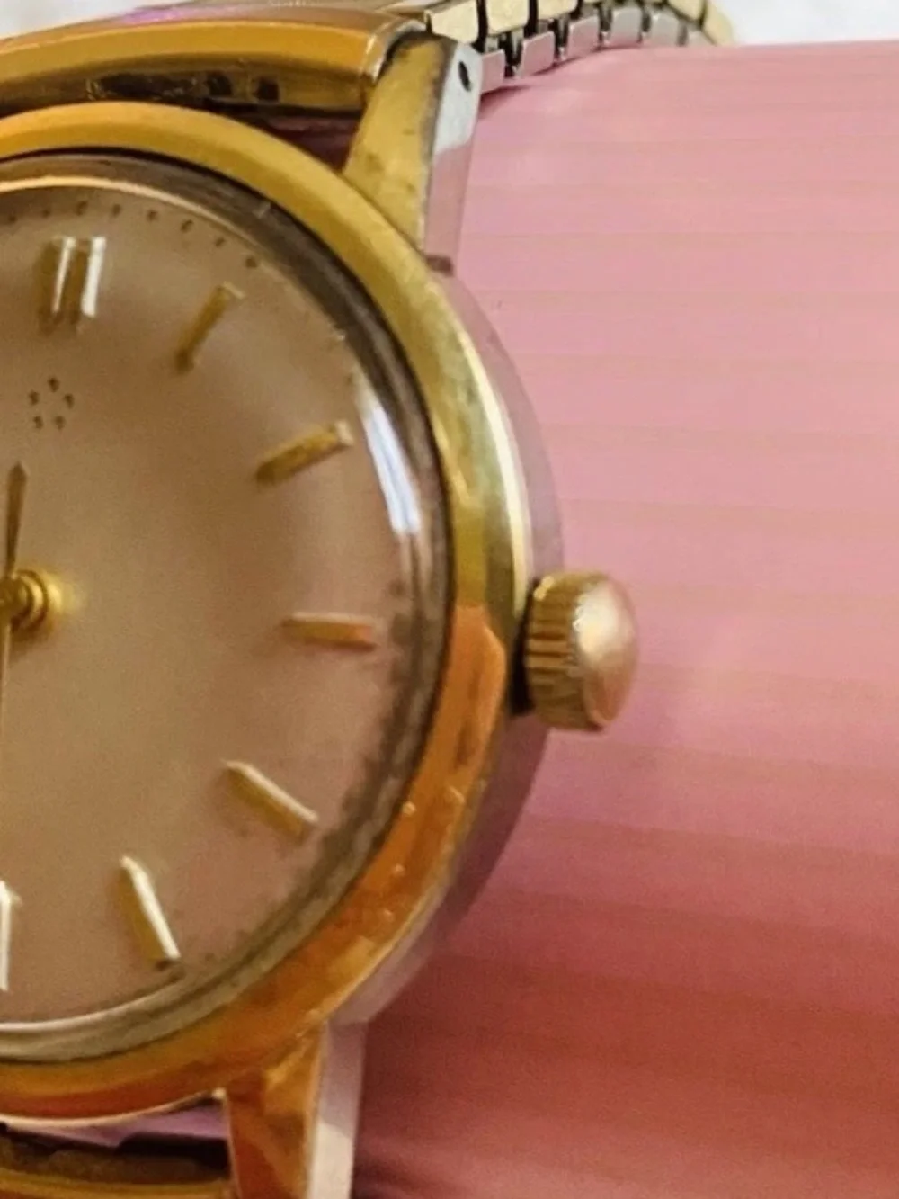 Vintage Eterna-Matic Spiedel Band Men's Swiss 1952 Wristwatch Gold Automatic